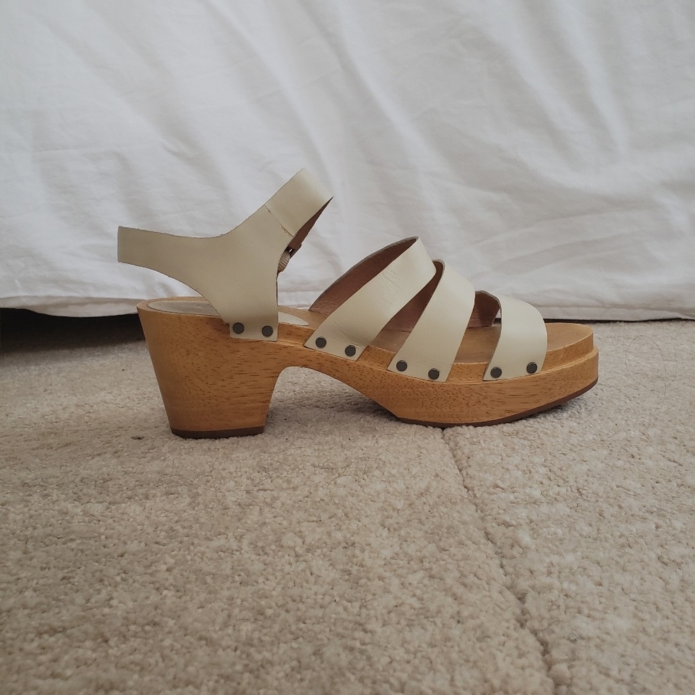 Madewell Sigrid Clog Sandal Leather